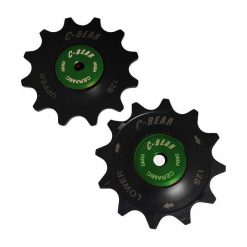 C-Bear SRAM AXS Road 12 Speed Full Ceramic Kit - SRAM AXS Red/Forc