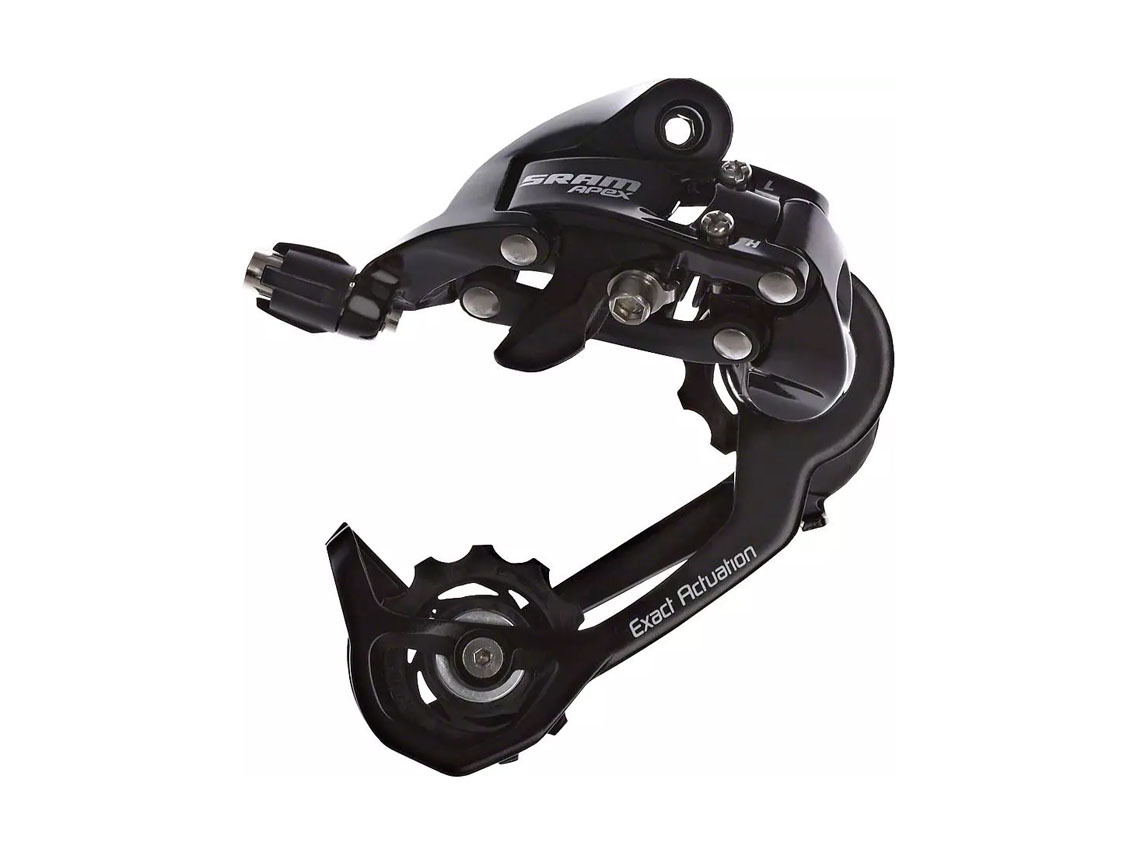 SRAM APEX WiFli 10 Speed Rear Derailleur - Black Medium